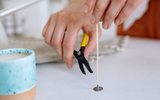 Choosing the Right Wick for Your Candle | Assortment of candle wicks for different wax types and sizes, available at Village Craft & Candle.