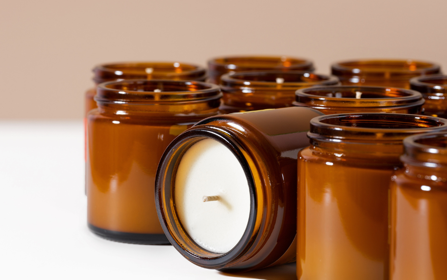 What type of jars are best for candles?