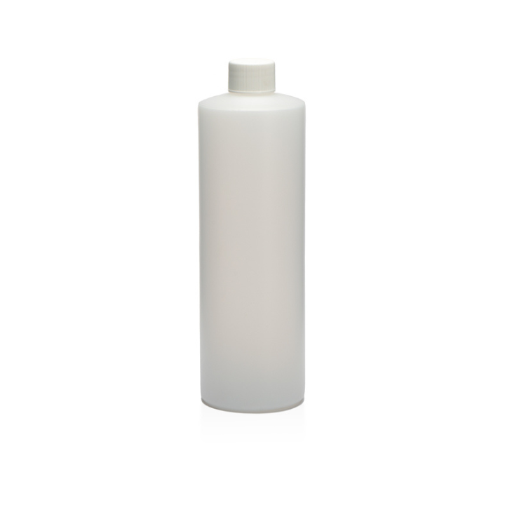 16oz HDPE White Cylinder Bottles with caps for candle making and crafting || Bouteilles cylindriques blanches en HDPE de 16 oz avec bouchons pour la fabrication et l'artisanat de bougies