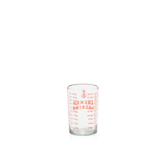 5oz 150 ml Glass Measuring Cup with red markers