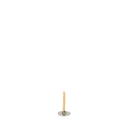 Mèche chauffe-plat en cire d'abeille jaune pour bougies chauffe-plat en cire d'abeille.