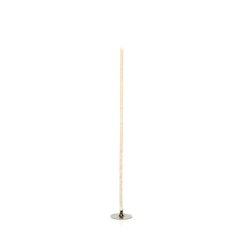 Coreless flat braided wick for candle making and crafting || Mèche tressée plate sans noyau pour la fabrication et l'artisanat de bougies