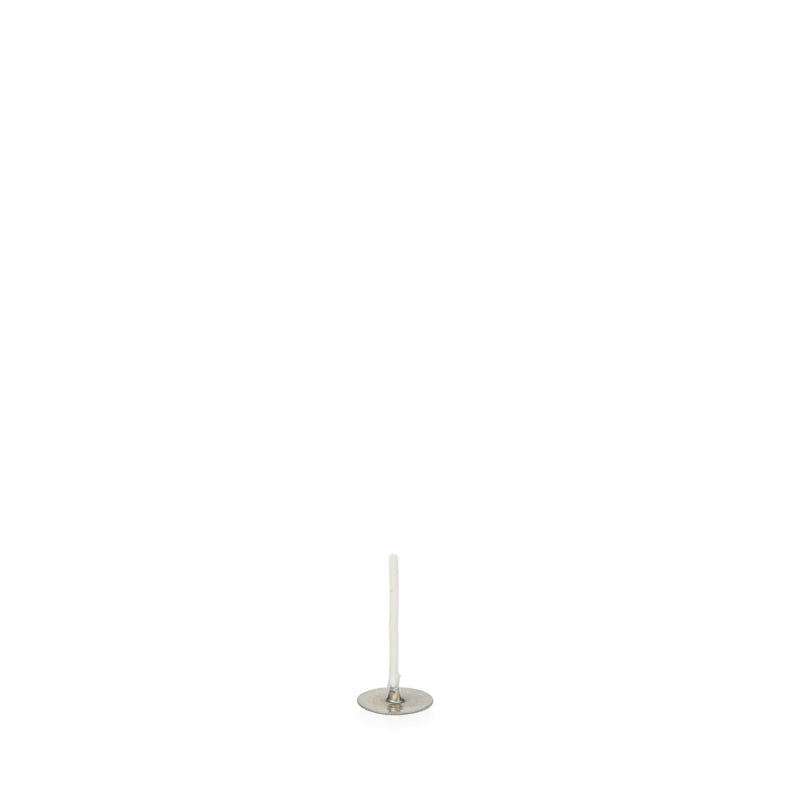 Small eco friendly soy wax wick for tealight candle making and crafting || Petite mèche de cire de soja écologique pour la fabrication et l’artisanat de bougies chauffe-plat