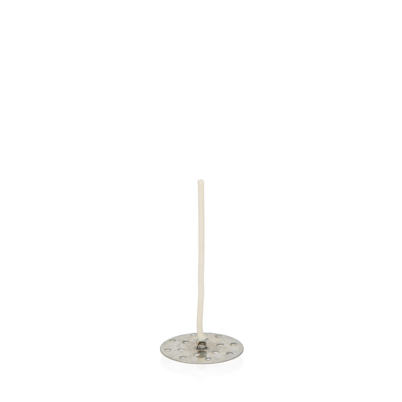 SCV Paper Core Votive Wick: 2.5" Length, 31mm Base, No Wire. Self-Centering & Pre-Tabbed. Ideal for Paraffin Wax.