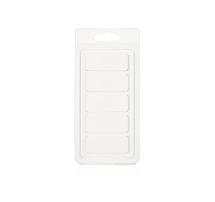 Long 5 cavity Snap Bar clamshell mold from Village Craft & Candle for candle making and crafting || Moule long à 5 cavités Snap Bar de Village Craft & Candle pour la fabrication de bougies et l'artisanat.