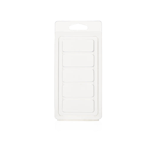 Long 5 cavity Snap Bar clamshell mold from Village Craft & Candle for candle making and crafting