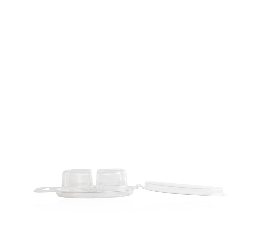 6 cavity pie shaped clamshell mold from Village Craft & Candle for candle making and crafting || Moule à clapet en forme de tarte à 6 cavités de Village Craft & Candle pour la fabrication et l'artisanat de bougies