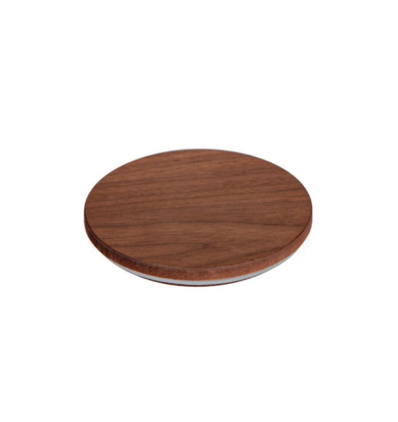 4-inch LUX Acacia Wood Lid for candle making and crafting || Couvercle en bois d'acacia LUX de 4 pouces pour la fabrication et l'artisanat de bougies