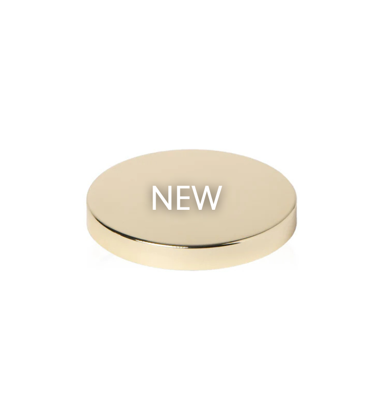 Lid - 3" LUX Metal - 12pk