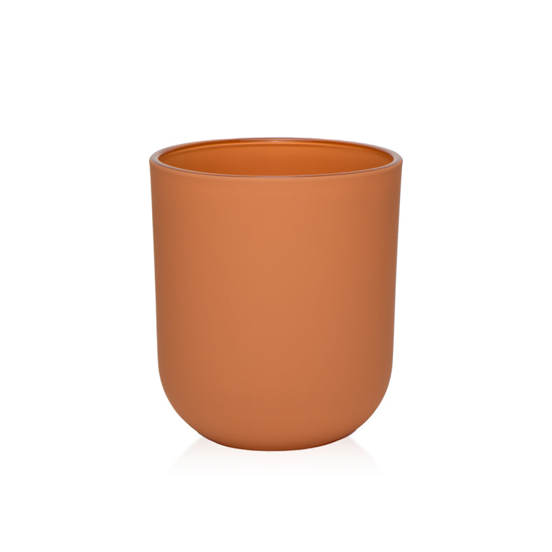 Clay 10oz TERRA Glass Jar for Candle Making || Pot en verre TERRA de 10 oz couleur argile pour la fabrication de bougies