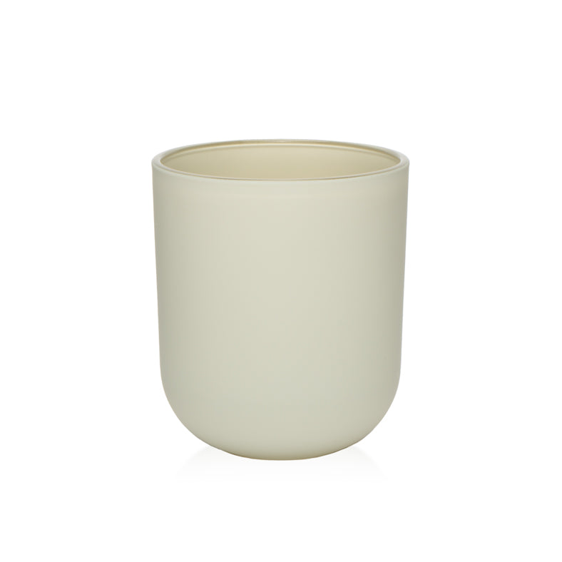 Linen 10oz TERRA Glass Jar for Candle Making || Pot en verre TERRA de 10 oz couleur lin pour la fabrication de bougies