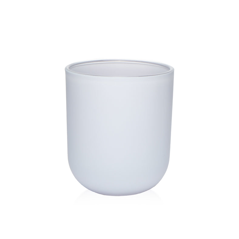 Silver Cloud 10oz TERRA Glass Jar for Candle Making || Pot en verre TERRA de 10 oz couleur nuage argenté pour la fabrication de bougies