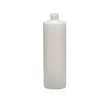 

Load image into Gallery viewer, 16oz HDPE Cylinder Bottles comes complete with caps, available in a convenient 6-pack from Village Craft &amp; Candle. Made from High Density Polyethylene (HDPE)

