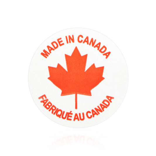 Made in Canada Label for Candle Making 