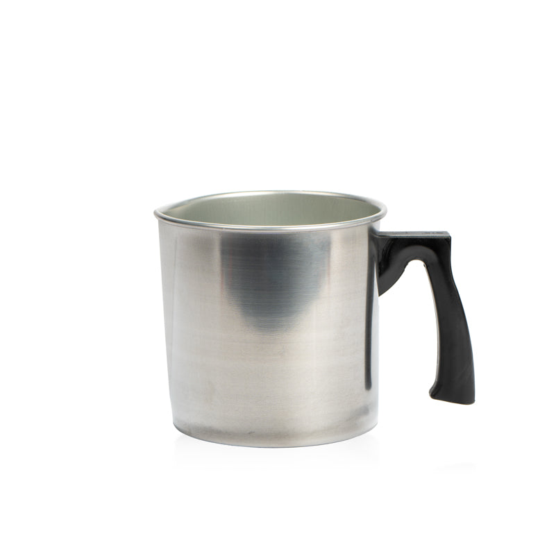 Small Metal Pour Pot for Candle Making and Wax Pouring || Petit pot verseur en métal pour la fabrication de bougies et le versement de cire