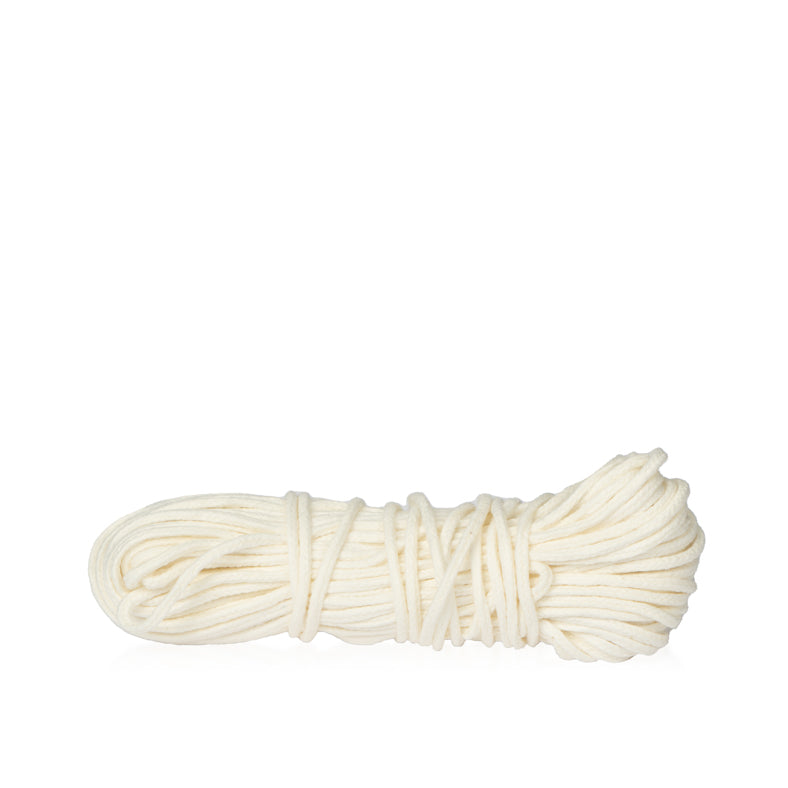Durable cotton braided wick for candle making || Mèche tressée en coton durable pour la fabrication de bougies