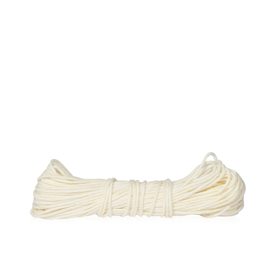 Durable cotton braided wick for candle making 