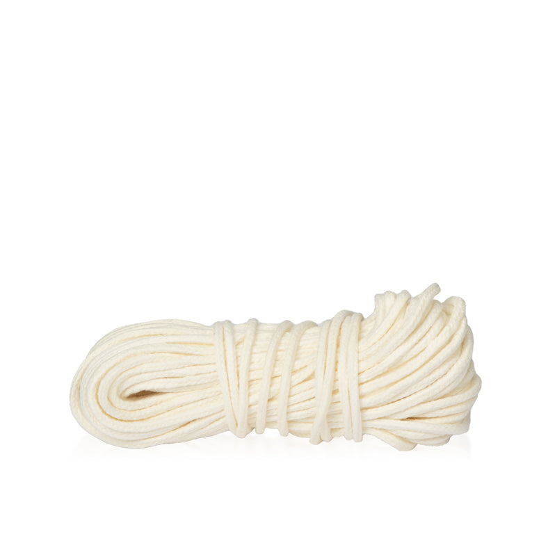 High-quality durable cotton braided wick for candle making || Mèche tressée en coton durable de haute qualité pour la fabrication de bougies