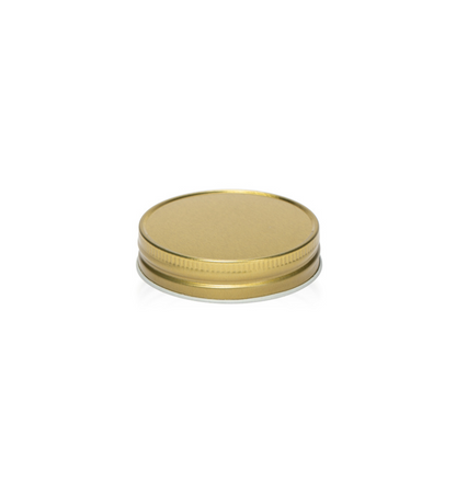 Gold Metal Element lids for Candle Making and Crafting || Couvercles d'éléments en métal doré pour la fabrication et l'artisanat de bougies