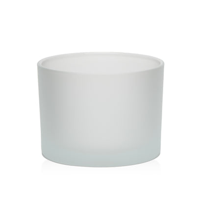 15oz Frosted White LUX Jar - Versatile Container for Candle Making and Storage || Pot LUX blanc givré de 15 oz - Récipient polyvalent pour la fabrication et le stockage de bougies