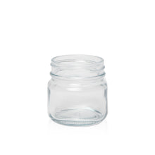 

Load image into Gallery viewer, Mason Round 6oz Jar: A Compact and Versatile Glass Container Ideal for Candle Making and More. | Pot Mason rond de 6 oz : Un contenant en verre compact et polyvalent, idéal pour la fabrication de bougies et plus encore.

