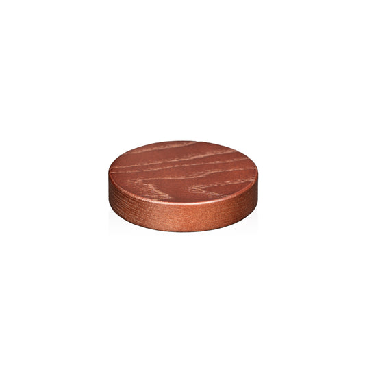Dark Element Wood Lid for candle making and crafting 