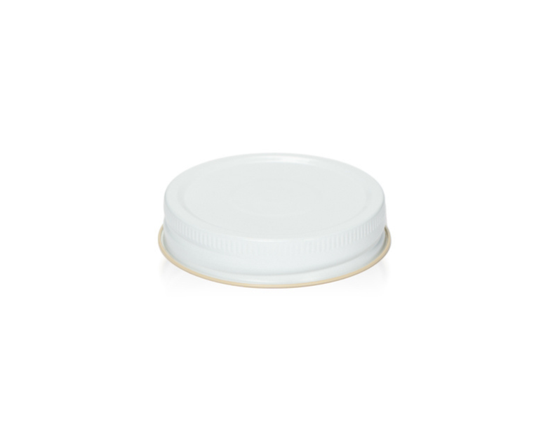 White Massilly Lid for Candle Making and Crafting || Couvercle Massilly blanc pour la fabrication et l’artisanat de bougies
