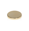 3-inch TERRA Metal Lid in Luxurious Gold Finish for Candle Making and Crafting || Couvercle en métal TERRA de 3 pouces dans une finition dorée luxueuse pour la fabrication et l'artisanat de bougies