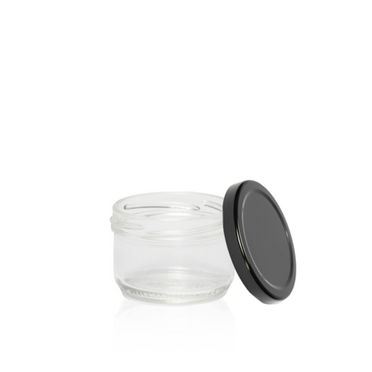 4oz 120ml round Jar with Lid - Versatile Container for Candle Making and Storage 