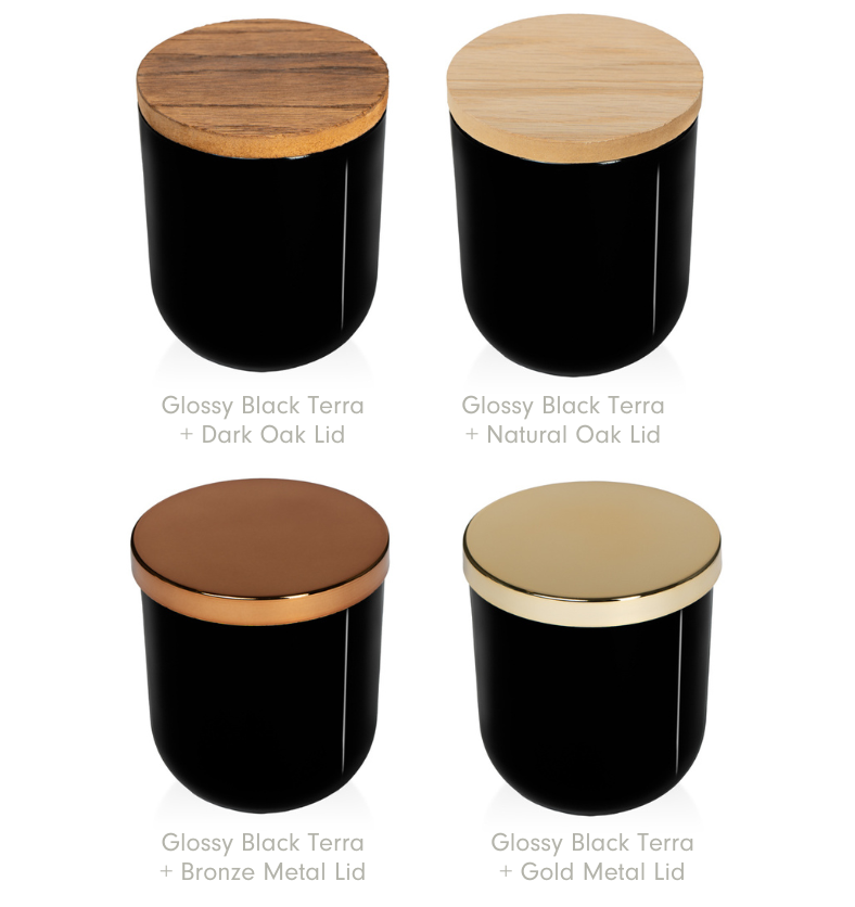Modern 10oz Linen TERRA Glass Jar - Versatile Container for Candle Making and Storage || Pot en verre TERRA en lin moderne de 10 oz - Récipient polyvalent pour la fabrication et le stockage de bougies