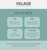 HTP-72 Wick