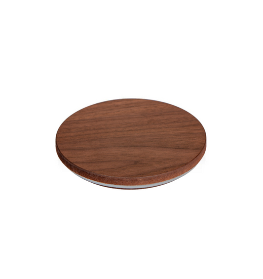 4-inch LUX Acacia Wood Lid for candle making and crafting 