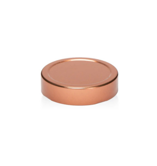 Library jar copper lid for candle making and crafting 