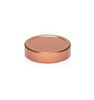 Library jar copper lid for candle making and crafting || Couvercle en cuivre de pot de bibliothèque pour la fabrication et l’artisanat de bougies