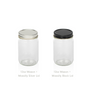 12 oz Mason jars for candle making with silver and black satin Massilly lids – great for simple, modern candle lines.
|| Pots Mason de 12 oz pour fabrication de bougies avec couvercles Massilly argentés et satin noir – parfaits pour des collections de bougies simples et modernes.