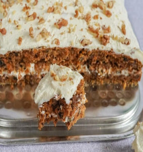 Carrot cake with cream cheese icing for Candle Making || Gâteau aux carottes avec glaçage au fromage à la crème pour la fabrication de bougies