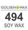 Golden Brands 494 Soy Wax - Ideal for Vibrant Soy Wax Melts & Tarts with Smooth Finish. Minimizes Wick Burn.