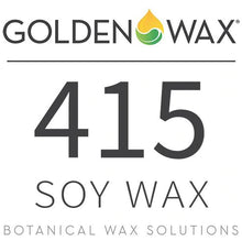 

Load image into Gallery viewer, Golden Brands 415 Soy Wax: Pure, additive-free container wax. Ideal for candle making with easy blending. Vibrant colors, strong fragrance throw. Compatible with various waxes &amp; equipment.

