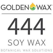 

Load image into Gallery viewer, Golden Brands 444 Soy Wax: Ideal for soy candle making. Reduces frosting, strong fragrance throw. Higher melt point for shape in warm weather. Vibrant colors, easy mold release


