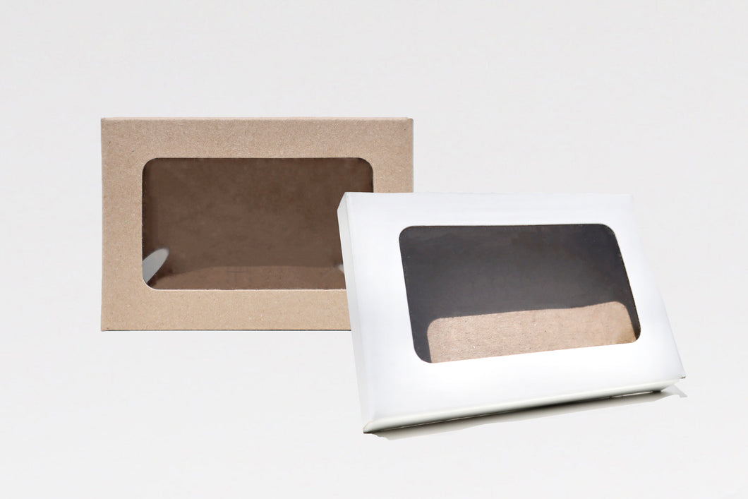Box Tealight with cello window for Candle Making || Boîte pour bougie à chauffe-plat avec fenêtre en cello pour la fabrication de bougies
